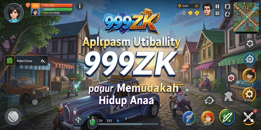 Tampilan antarmuka pengguna <strong>999ZK</strong> yang intuitif dan fungsional.
