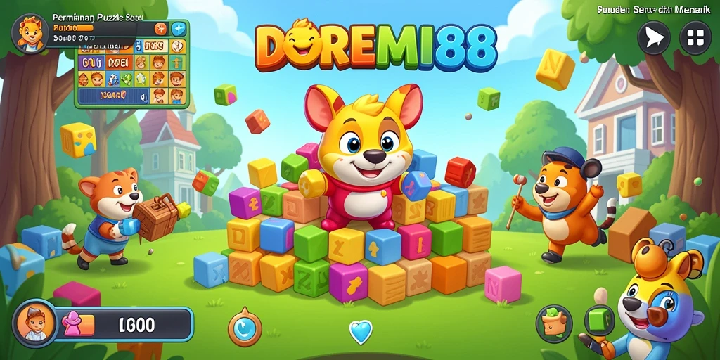 Tampilan gameplay DOREMI88 yang menantang dan seru.