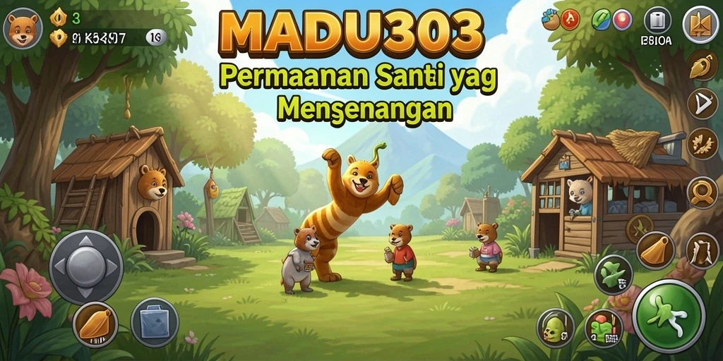 Tampilan menarik dari gameplay MADU303 yang menghibur.