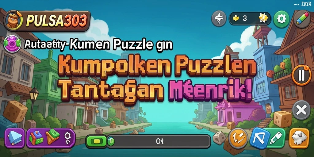 Tangkapan layar dari gameplay menantang PULSA303 yang penuh warna.