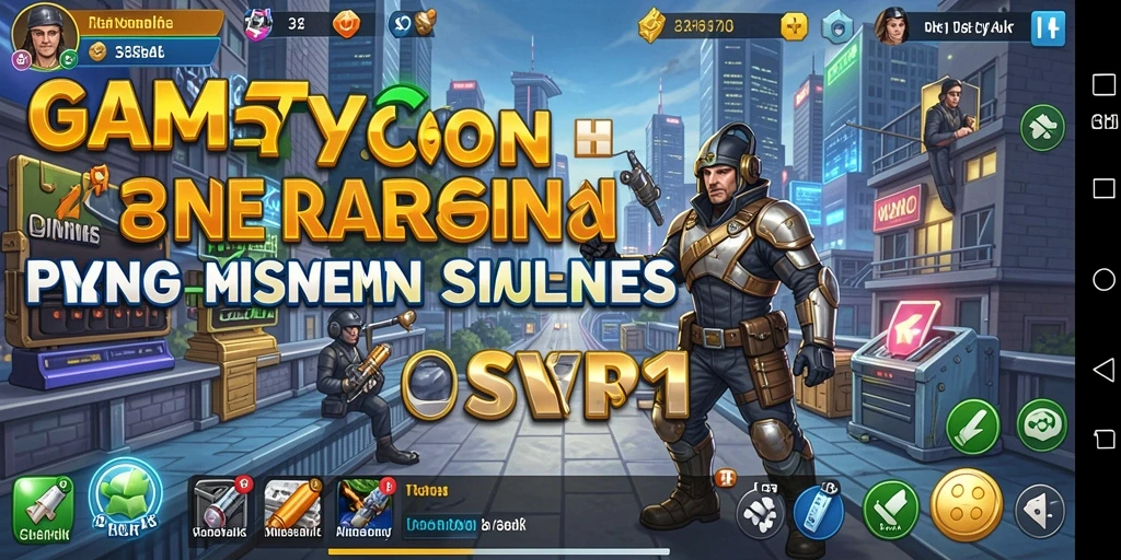 Tampilan gameplay SVIP1 yang menarik dan penuh warna.