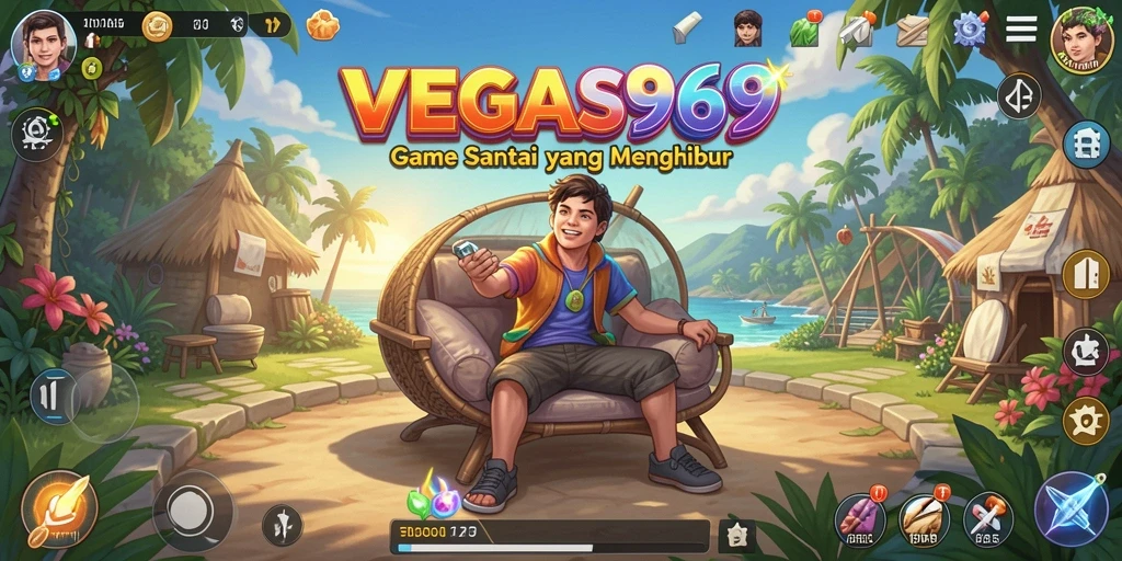 Tampilan gameplay seru dari VEGAS969 yang menggugah semangat bermain.