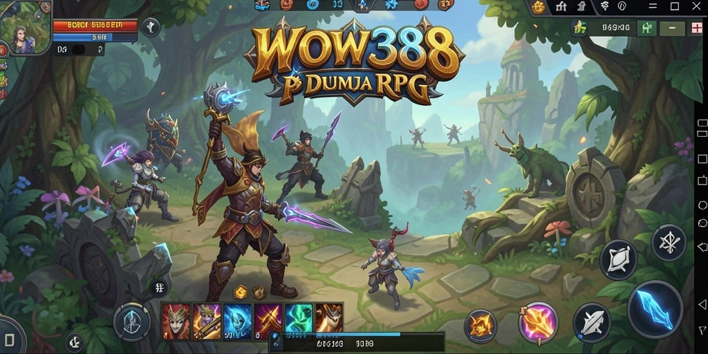 Tampilan gameplay WOW388 yang memukau dalam dunia RPG.